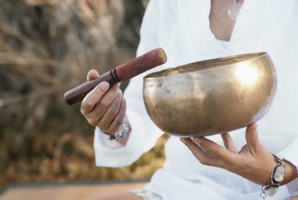 sonoterapia para yoga con gongs